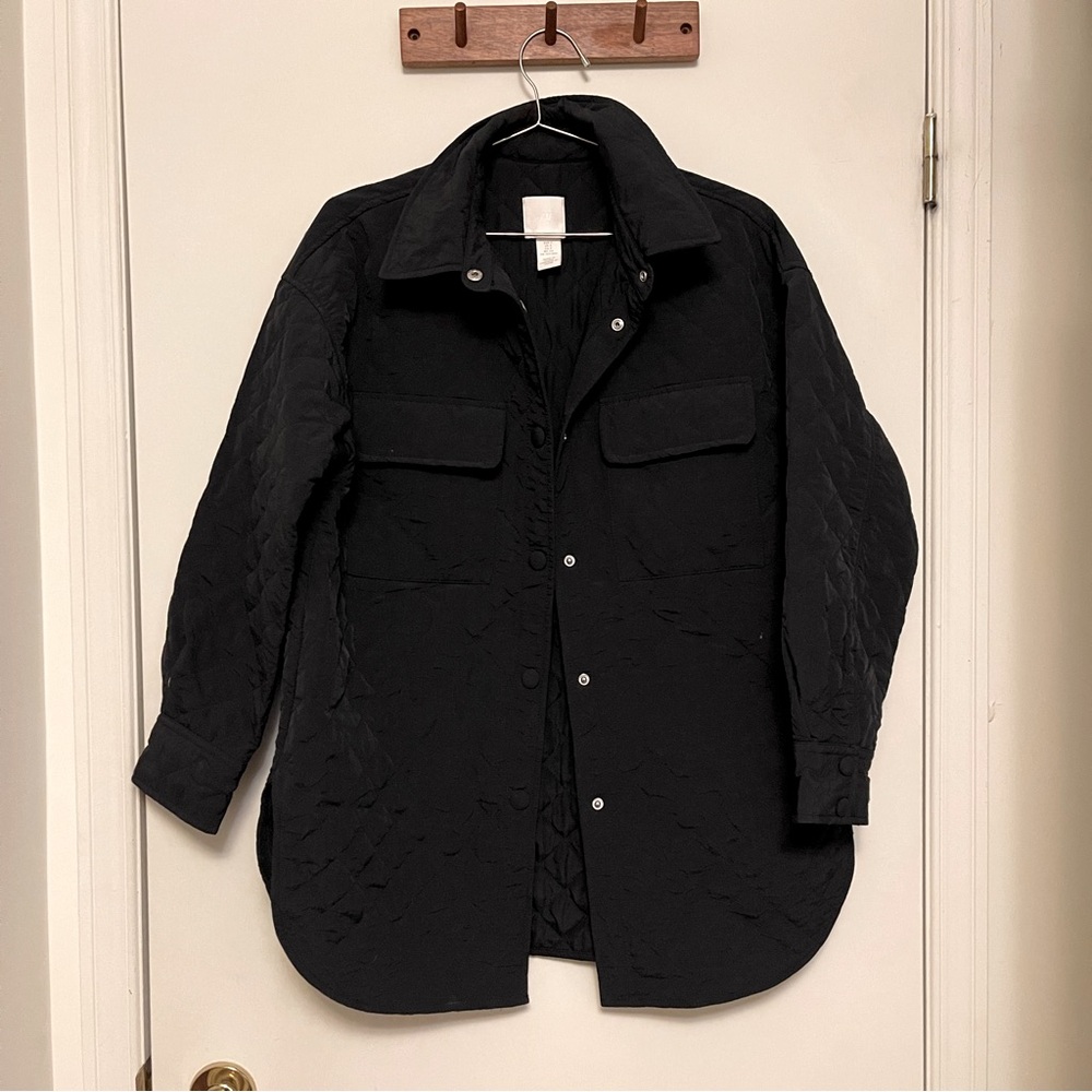 H&M black jacket size S